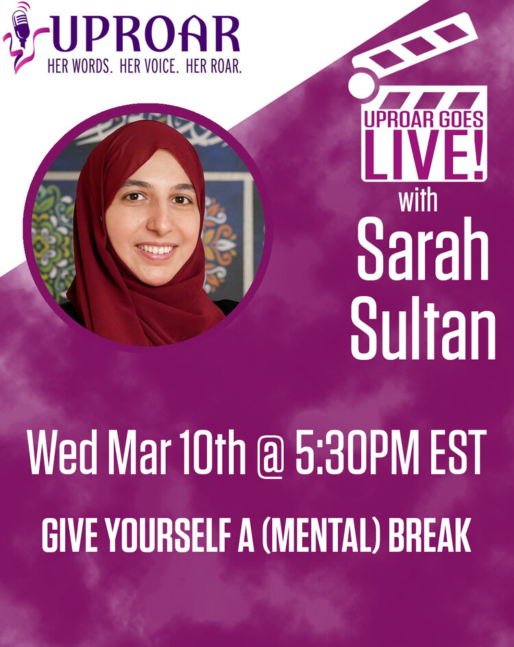 Uproar Goes LIVE! with Sarah Sultan